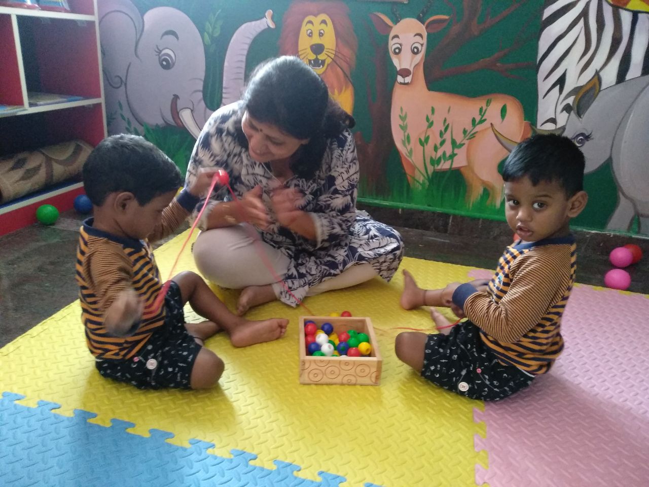 Kindergarten school in Mylasandra